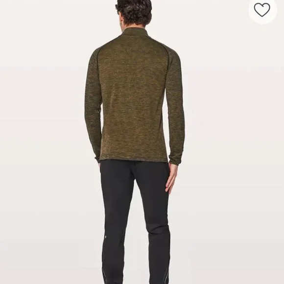 Lululemon Metal Vent Tech 1/2 Zip 2.0 Mens Size L LIKE NEW - Picture 2 of 9